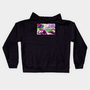 a jungle of chaos Kids Hoodie